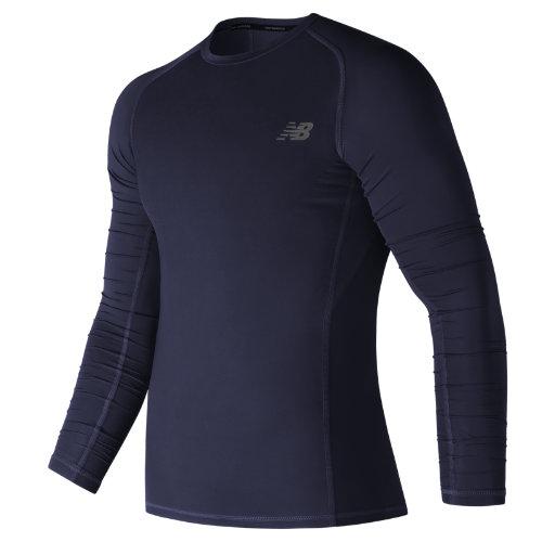 New Balance 73036 Men's Challenge Long Sleeve - Navy (mt73036pgm)