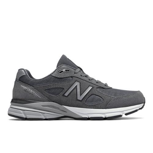 New Balance Reflective 990v4 Men's Everyday Running Shoes - Grey (m990gle4)