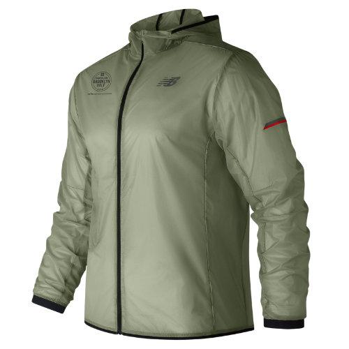 New Balance 81240 Men's Brooklyn Half Light Packable Jacket - (mj81240f)