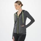 New Balance 3368 Women's Ultimate Jacket - Magnet, Black, Sunny Lime (wfj3368syl)