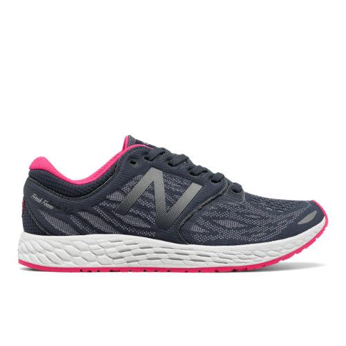 New Balance Fresh Foam Zante V3 Pink Ribbon Women's Soft And Cushioned Shoes - Grey/pink (wzantkm3)