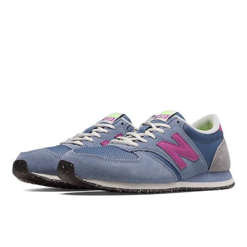 New Balance 420 Composite Women's Running Classics Shoes - Slate Blue, Orchid (wl420cof)