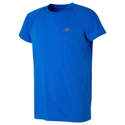 New Balance 12516 Kids' Short Sleeve Performance Tee - Blue (bt12516eb)