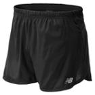 New Balance 4112 Men's Impact 3 Inch Split Short - Black (mrs4112bkk)