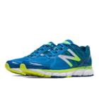 New Balance 1080v5 Men's Neutral Cushioning Shoes - Blue Sapphire, Yellow (m1080by5)