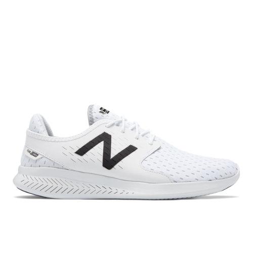 New Balance Fuelcore Coast V3 Men's Speed Shoes - White/black (mcoaslw3) |  LookMazing