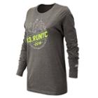 New Balance 81612 Women's United Airlines Nyc Half Nyc Long Sleeve - (wt81612c)
