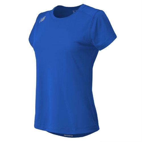 New Balance 500 Women's Nb Ss Tech Tee - Blue (tmwt500try)