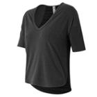 New Balance 61111 Women's Favorite Tee - Black (wt61111bk)