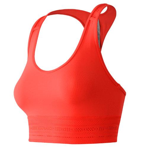New Balance 61113 Women's Crop Racerback - Orange (wt61113daf)