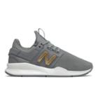 New Balance 247 Women's Sport Style Shoes - Grey/gold (ws247cnf)