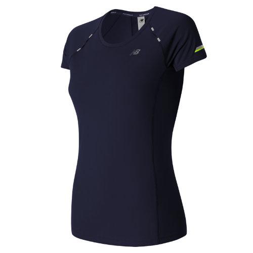 New Balance 63223 Women's Nb Ice Short Sleeve - Navy (wt63223pgm)