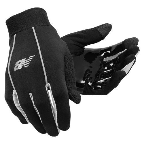 New Balance Men's & Women's Challenger Running Glove - Black, Grey (nb-5028bk)
