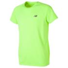 New Balance 12516 Kids' Short Sleeve Performance Tee - Green (bt12516lmg)