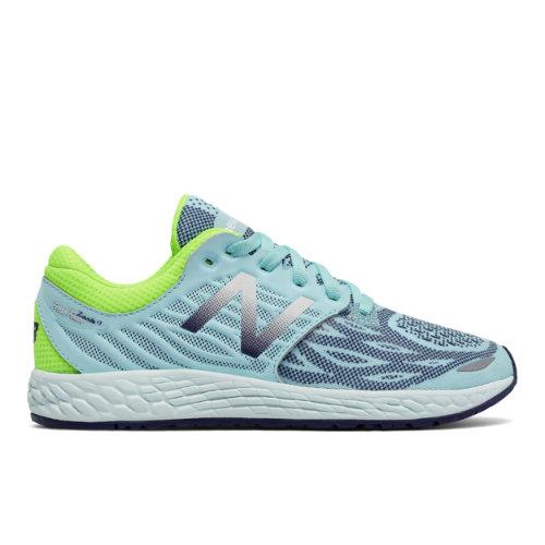 New Balance Fresh Foam Zante V3 Kids Grade School Running Shoes - Blue/green (kjzntbgg)