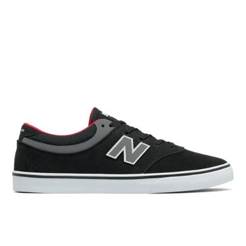 New Balance Quincy 254 Men's Numeric Shoes - Black/grey/red (nm254bgu)