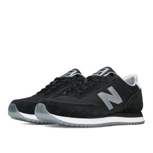 New Balance 501 Ripple Sole Women's Running Classics Shoes - Black, Grey (wz501aaa)