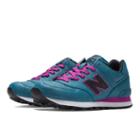 New Balance Precious Metals 574 Women's 574 Shoes - Blue, Berry (wl574mbr)