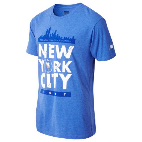 New Balance 73617 Men's Nyc Marathon Tee - (mt73617v-ne)