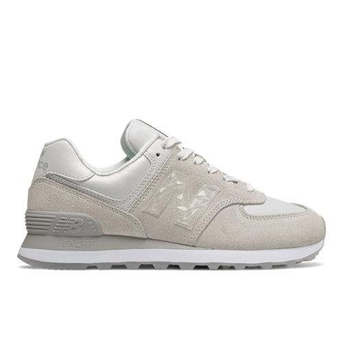 New Balance 574 Mystic Crystal Women's 574 Shoes - Grey (wl574wnt)