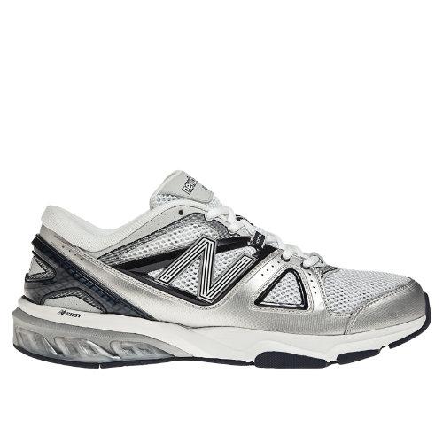 New Balance 1012 Men's High-intensity Trainers Shoes - White, Grey, Navy (mx1012wn)