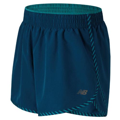New Balance 53144 Women's Accelerate 5 Inch Short - Deep Water (ws53144dpw)
