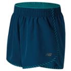 New Balance 53144 Women's Accelerate 5 Inch Short - Deep Water (ws53144dpw)