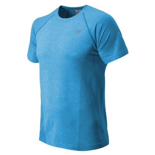 New Balance 53017 Men's M4m Seamless Short Sleeve - Bolt (mt53017btl)