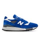 New Balance 998 Suede Men's Made In Usa Shoes - Blue/white (m998cbu)