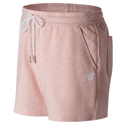 New Balance 71566 Women's Classic Fleece Short - Pink (ws71566srg)