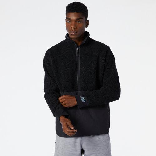 New Balance Mens Q Speed Sherpa Anorak