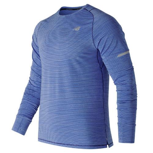 New Balance 73236 Men's Seasonless Long Sleeve - Blue (mt73236vcr)