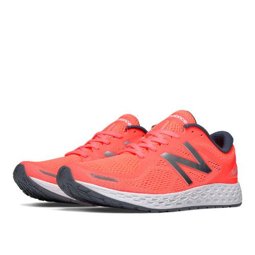 New Balance Fresh Foam Zante V2 Women's Neutral Cushioning Shoes - Dragonfly, Silver (wzantrs2)