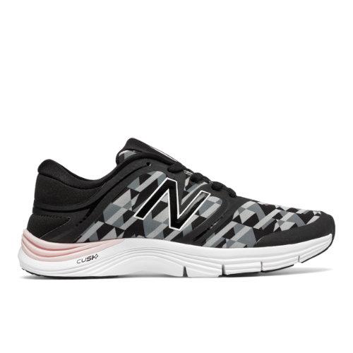 New Balance 711v2 Graphic Trainer Women's Cross-training Shoes - Black/white/grey (wx711bw2)