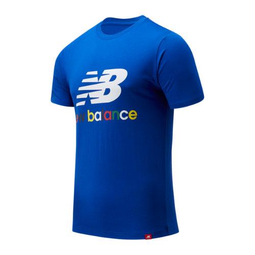 New Balance Men's Essentials Colorful Logo Tee