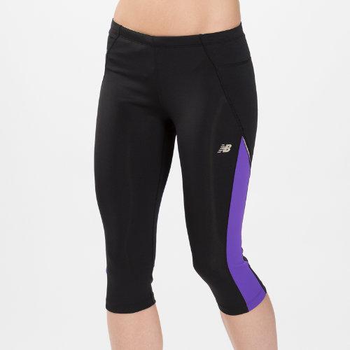 New Balance 2352 Women's Go 2 Capri - Black, Amethyst (wrp2352amt)
