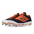 New Balance Metal 4040v3 Men's Recently Reduced Shoes - Black/orange (l4040bo3)
