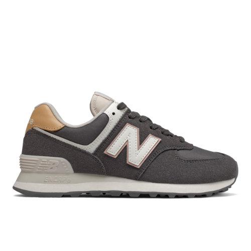 New Balance 574 Women's 574 Shoes - Grey (wl574syp)