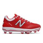 New Balance 4040v5 Tpu Men's Cleats And Turf Shoes - Red/white (pl4040r5)