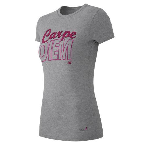 New Balance 61138 Women's Pink Ribbon Carpe Diem Tee - (rwt61138)