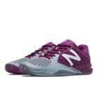 New Balance 996v2 Women's Tennis Shoes - Purple Cactus Flower, Light Grey (wc996pp2)