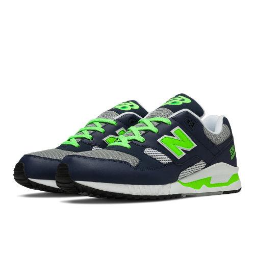 New Balance 530 90s Running Men's Running Classics Shoes - Navy, Lime (m530ng)