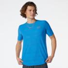 New Balance Mens Q Speed Jacquard Short Sleeve
