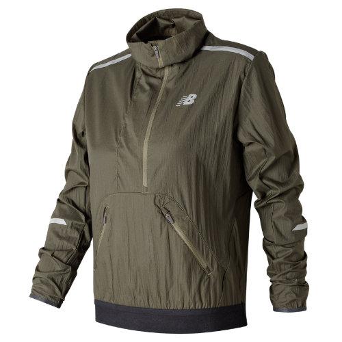 New Balance 71211 Women's Sprint Anorak - Green (wj71211tmg)