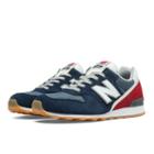 696 New Balance Women's Running Classics Shoes - Navy, Red, Blue Ashes (wl696irs)