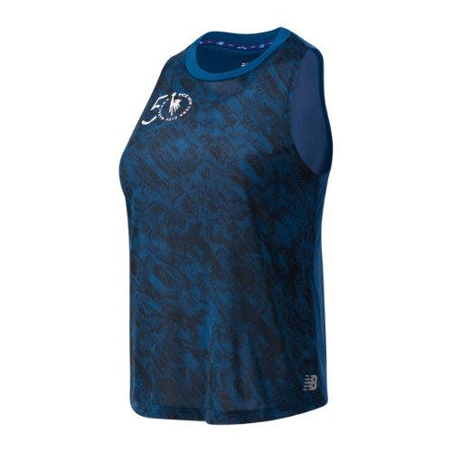 New Balance Women's Nyc Marathon Printed Impact Run Fashion Tank