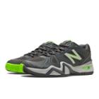 New Balance 1296 Men's Tennis Shoes - Grey, Lime Green (mc1296wg)