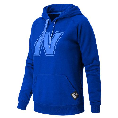 New Balance 4364 Women's Essentials Pullover Hoodie - Uv Blue (wet4364uvb)