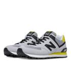 New Balance 574 Core Plus Women's 574 Shoes - Grey/green/black (wl574cpj)