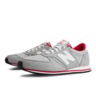 New Balance 420 Men's & Women's Running Classics Shoes - Grey, White, Red (u420kno)